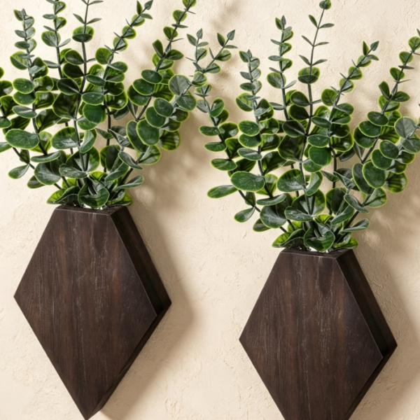 Hand-Woven Basket Hanging Planters (Set of 3)
